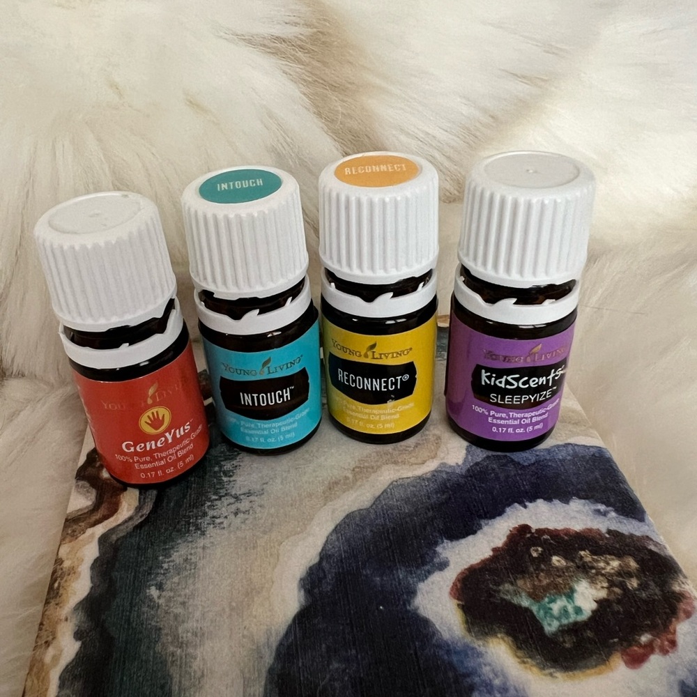 Young Living Reconnect Kit 5ML Essential Oils Intouch GeneYus Sleepyize